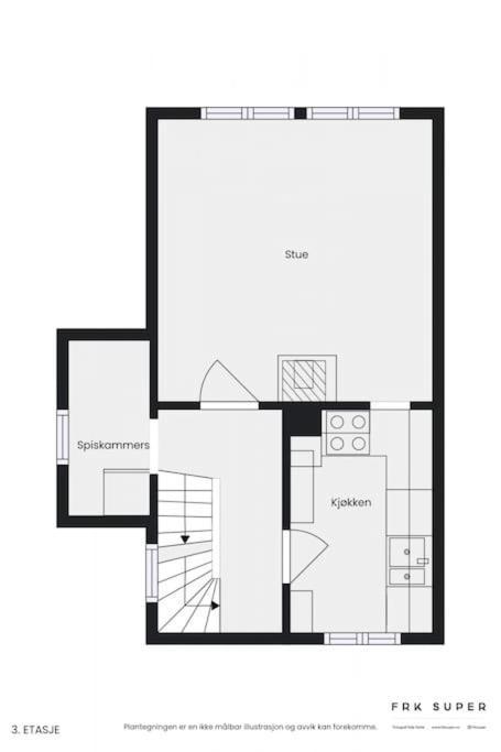 Det Lille Rode Huset Ved Floibanen Villa Bergen Eksteriør billede
